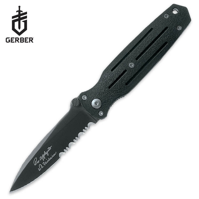Gerber Black Mini Covert Folding Knife