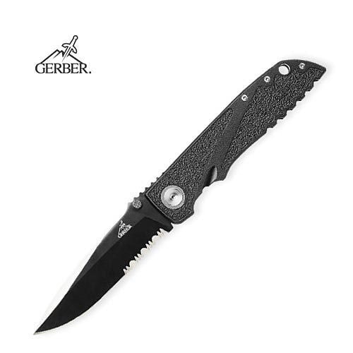 Gerber Serrated Icon Tactical Clip Folding Knife