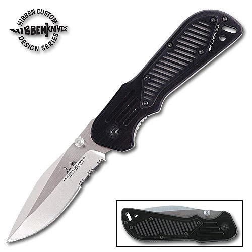 Gil Hibben Tailwind Assisted Opening Serrated Blade Pocket Knife