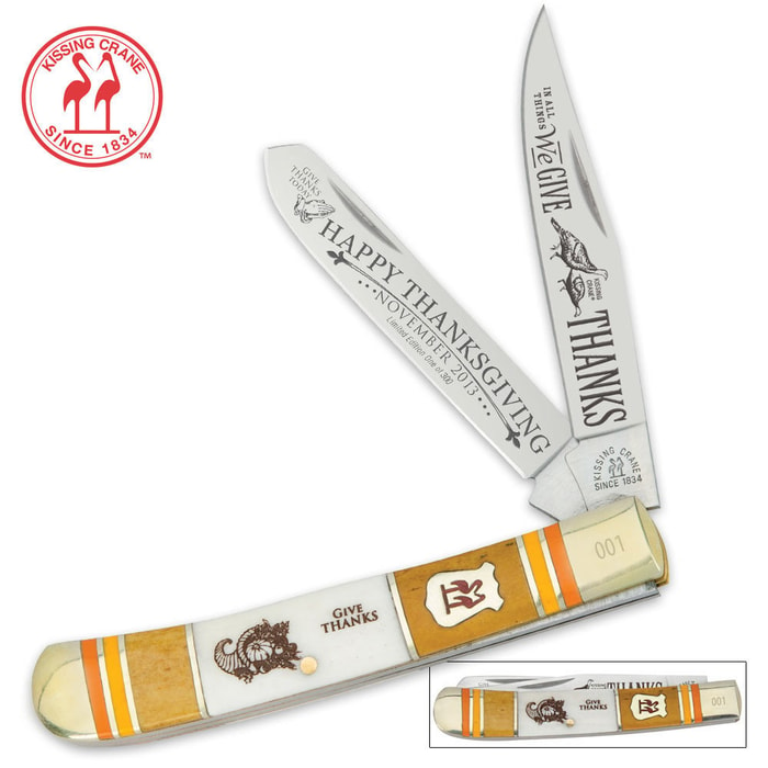 Kissing Crane Limited Edition 2013 Thanksgiving Trapper