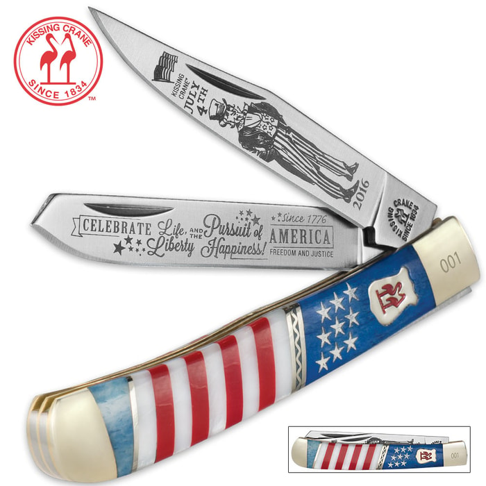 Kissing Crane 2016 4th of July Trapper - Special Limited Edition