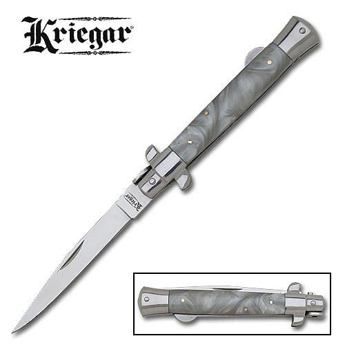 Kriegar Pearl Stiletto Folding Knife