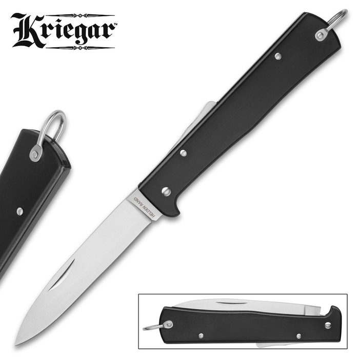 Mercator knife, Steel handle