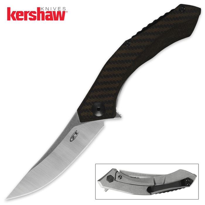 Kershaw Sinkevich Bronze Carbon And Titanium Knife