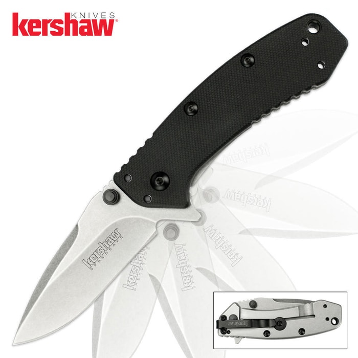 Kershaw Cryo Assisted Opening Pocket Knife G10