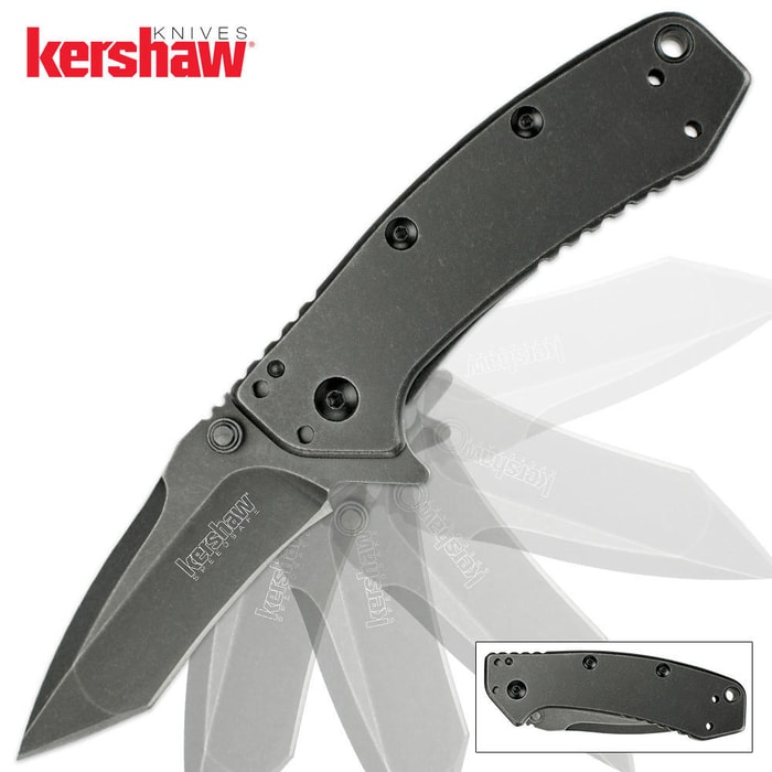 Kershaw Cryo Assisted Opening Pocket Knife Tanto