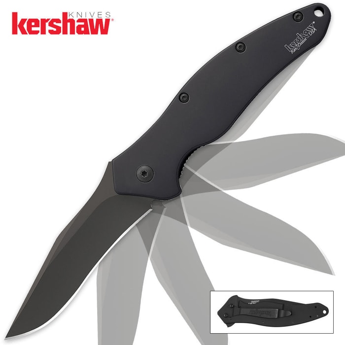 Kershaw Black Shallot Folding Knife