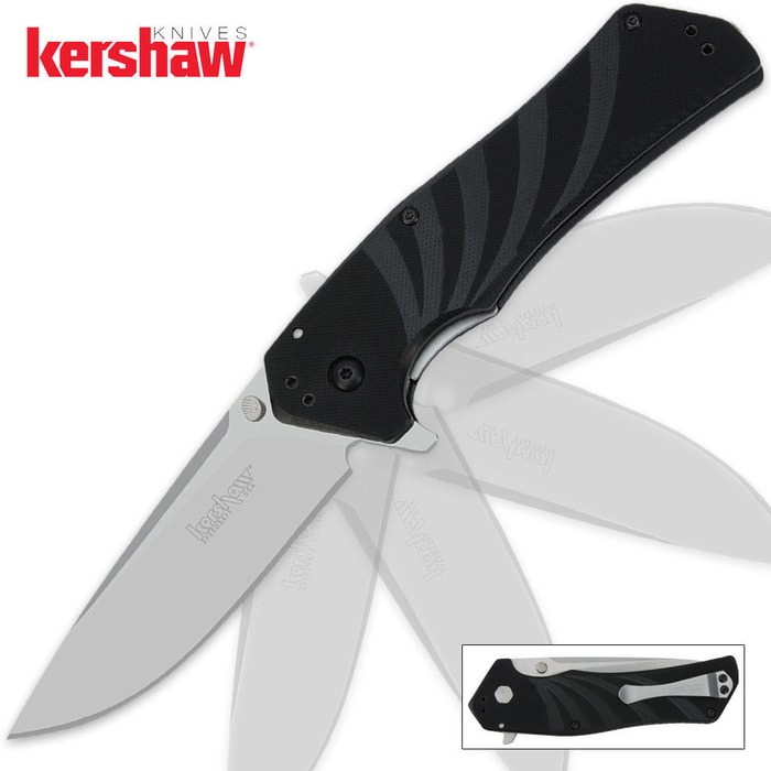 Kershaw Piston Assisted Opening Pocket Knife