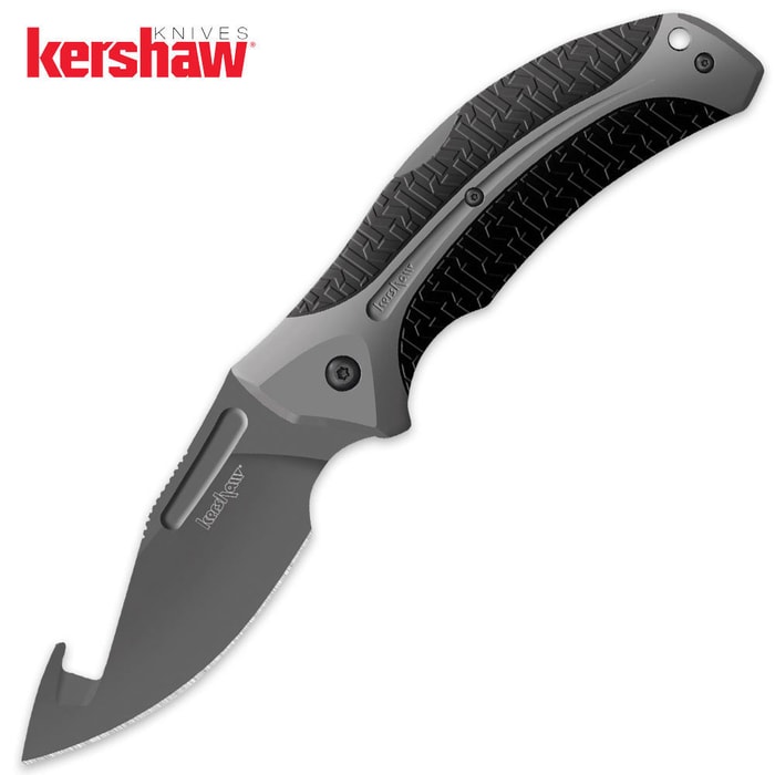 Kershaw Lonerock Pocket Knife Gut Hook
