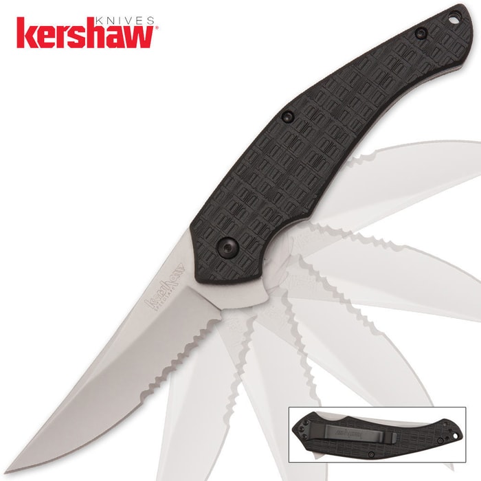 Kershaw Serrated Asset Knife
