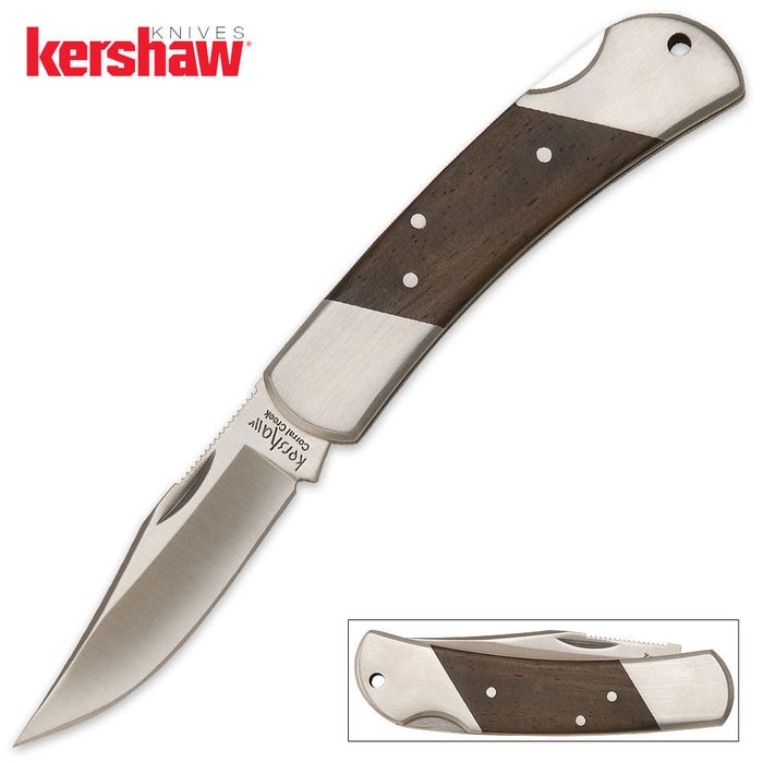 Kershaw Corral Creek Wood Folding Knife