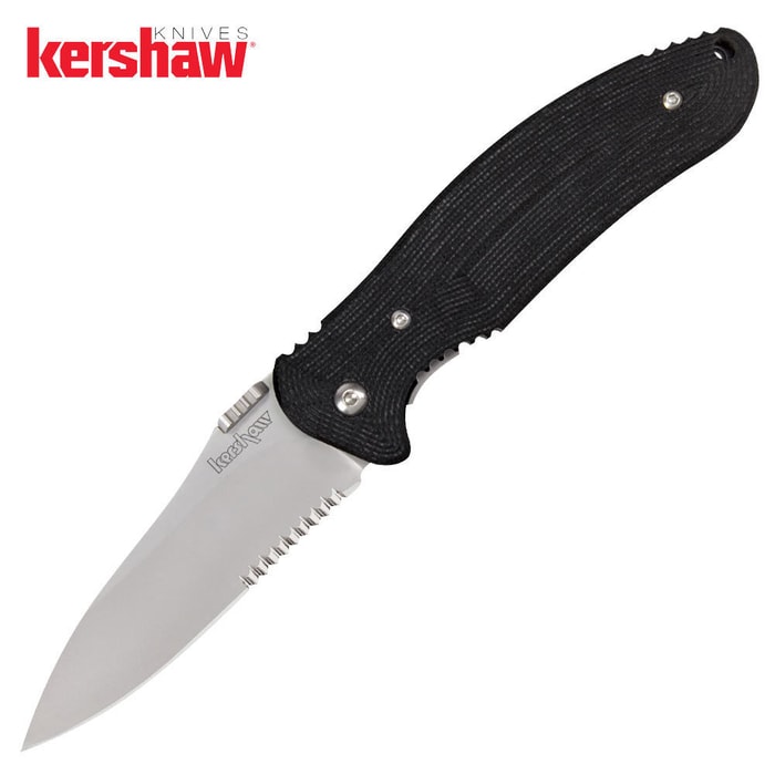 Kershaw Nerve Part Serrated G10 Folding Knife