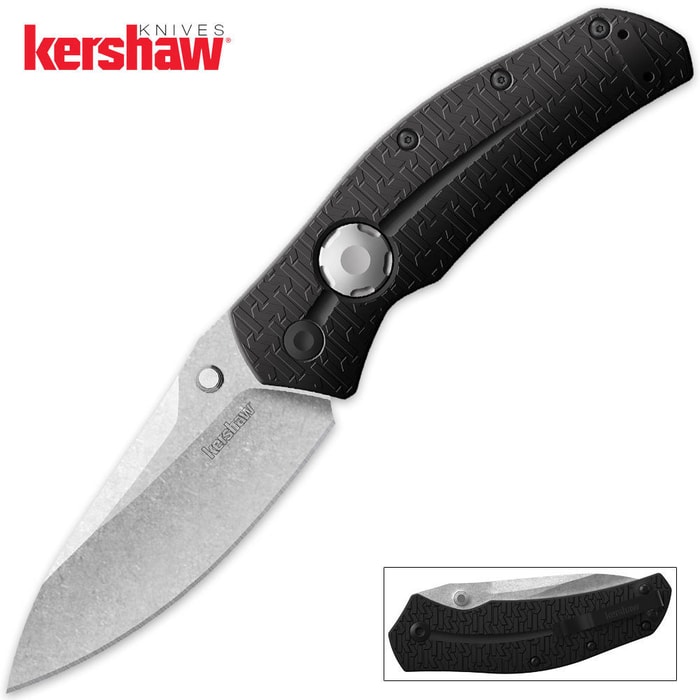 Kershaw Thistle Push Button Pocket Knife