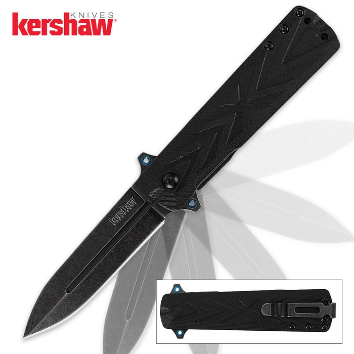 Kershaw Barstow Assisted Opening Pocket Knife / Folding Dagger