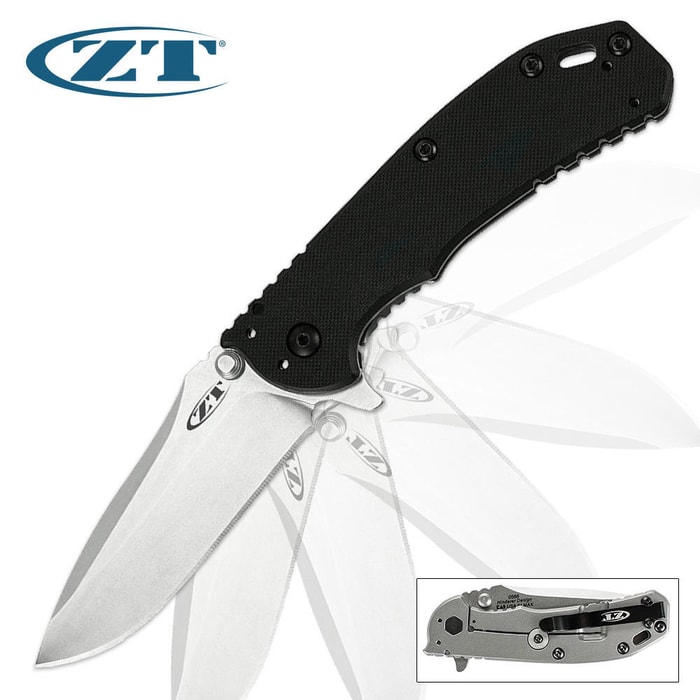 Zero Tolerance 0566 Hinderer Folding Pocket Knife SpeedSafe Assisted Opening