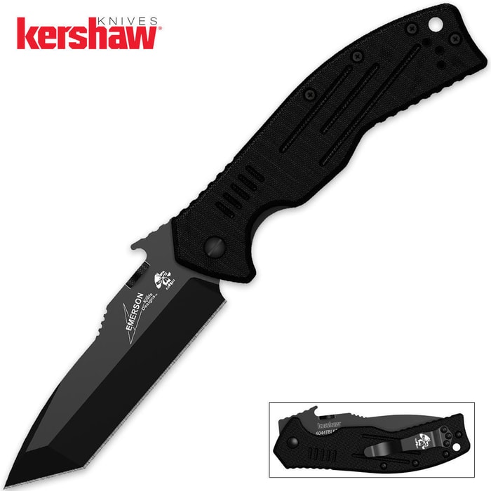 Kershaw Emerson CQC-8K Pocket Knife Tanto
