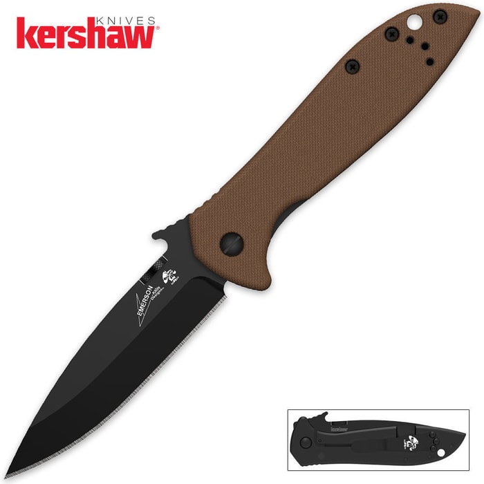 Kershaw Emerson CQC-4K Pocket Knife Spear Point