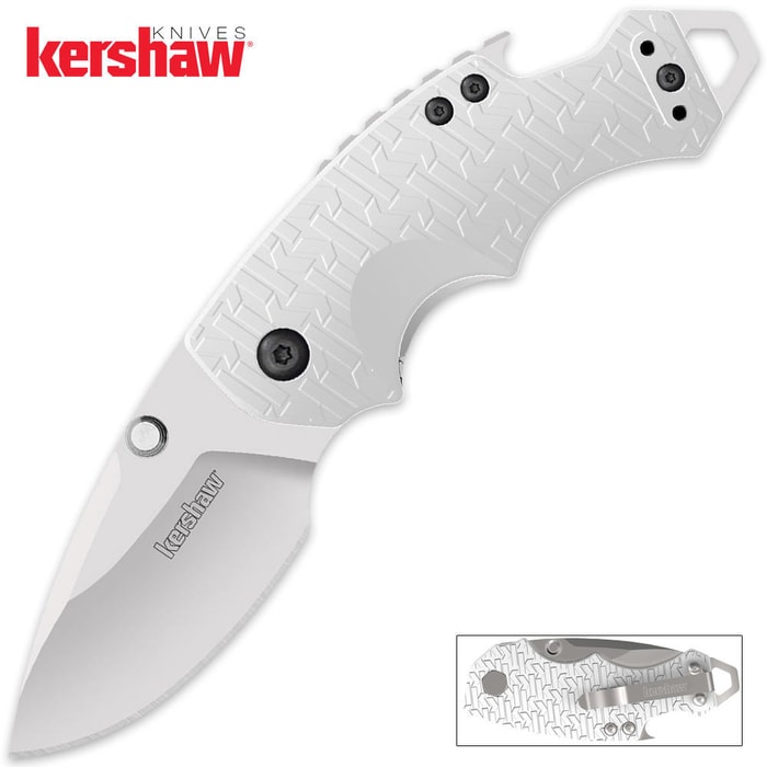 Kershaw Shuffle Pocket Knife White