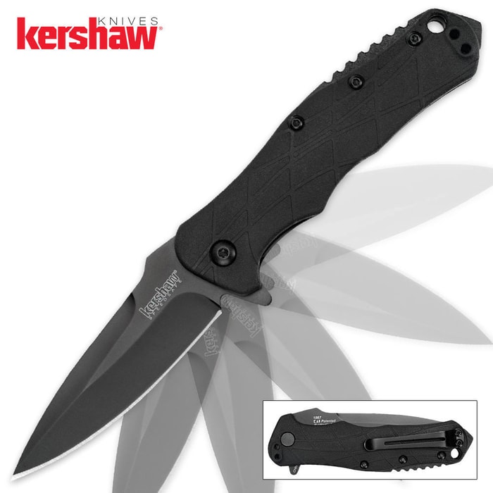 Kershaw RJ Tactical 3.0 Assisted Opening Folding Pocket Knife