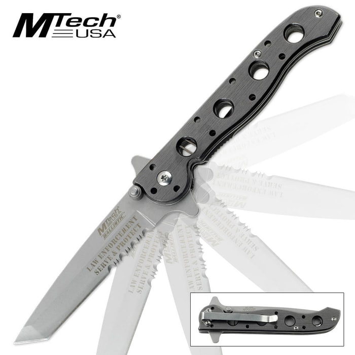 MTech Ballistic Assisted Opening Folding Pocket Knife