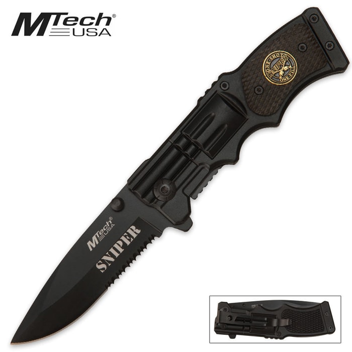 M-Tech Sniper Revolver Pocket Knife
