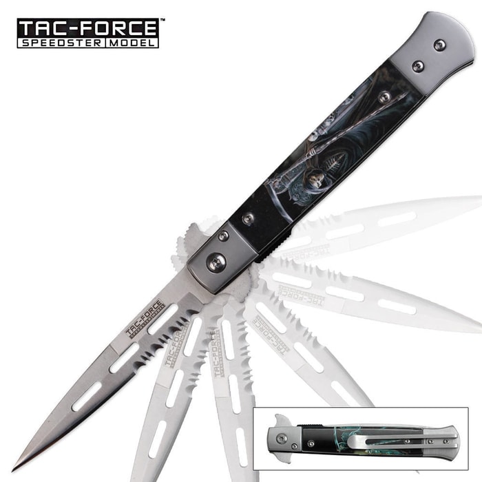 Tac Force Grim Reaper Folding Pocket Knife
