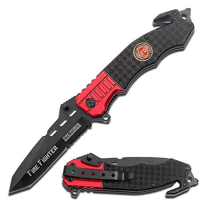 Fire Fighter Tanto Assisted Opening Knife