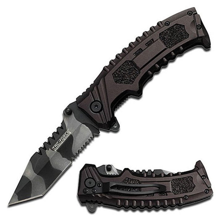 Tac-Force Spring Assist Challenger Tanto Urban Camo