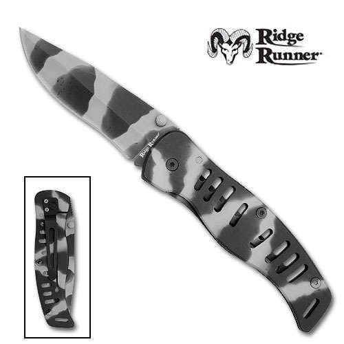Ridge Runner Low Pro Camo Folding Knife