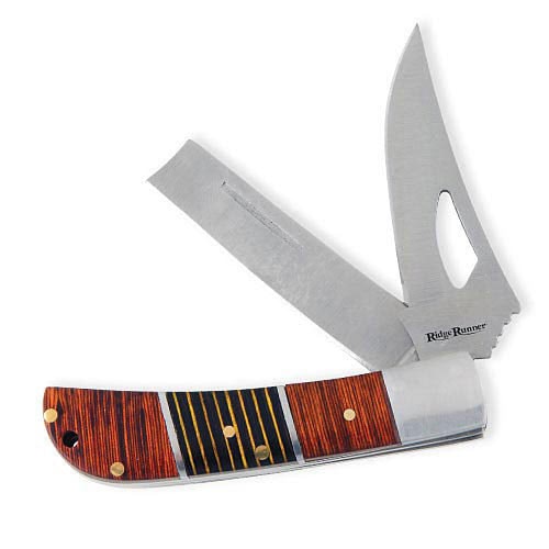 Ridge Runner 2 Blade Pakka Folding Knife