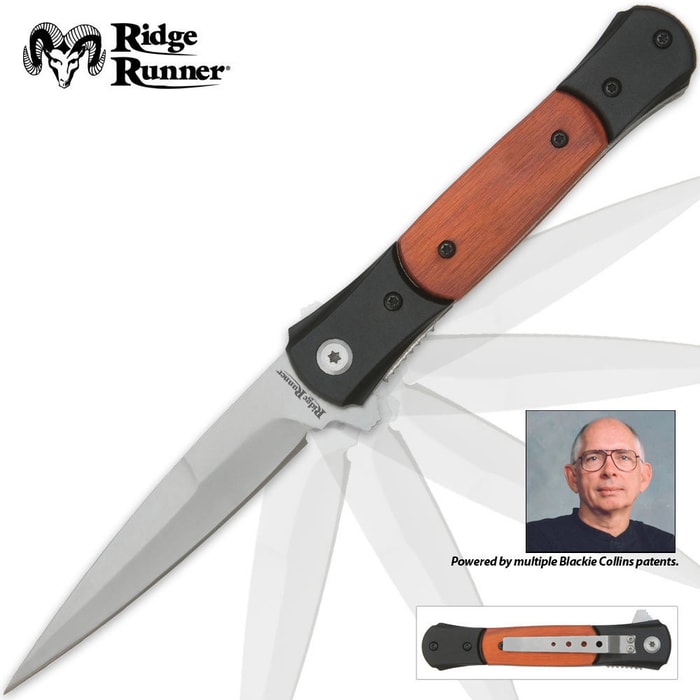 Ridge Runner Wood Assassin Assist Pocket Knife