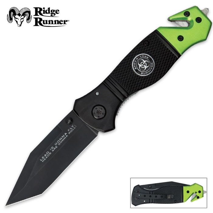 Ridge Runner Apocalypse Survivor Pocket Knife
