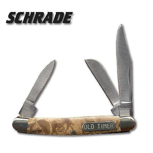 Schrade Junior Desert Iron Wood Folding Knife