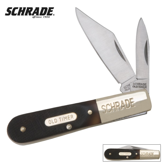 Schrade 280OT Old Timer Barlow Pocket Knife