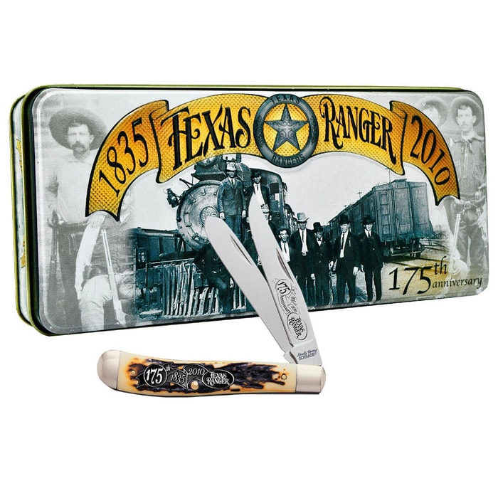 Schrade Uncle Henry 175th Anniversary Pro Trapper Tin Set