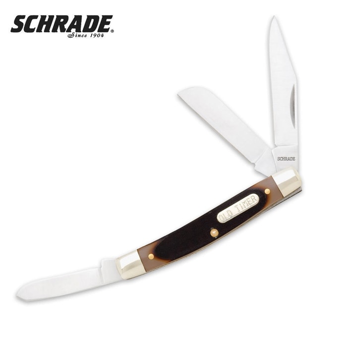 Schrade Middleman Plain Pocket Knife