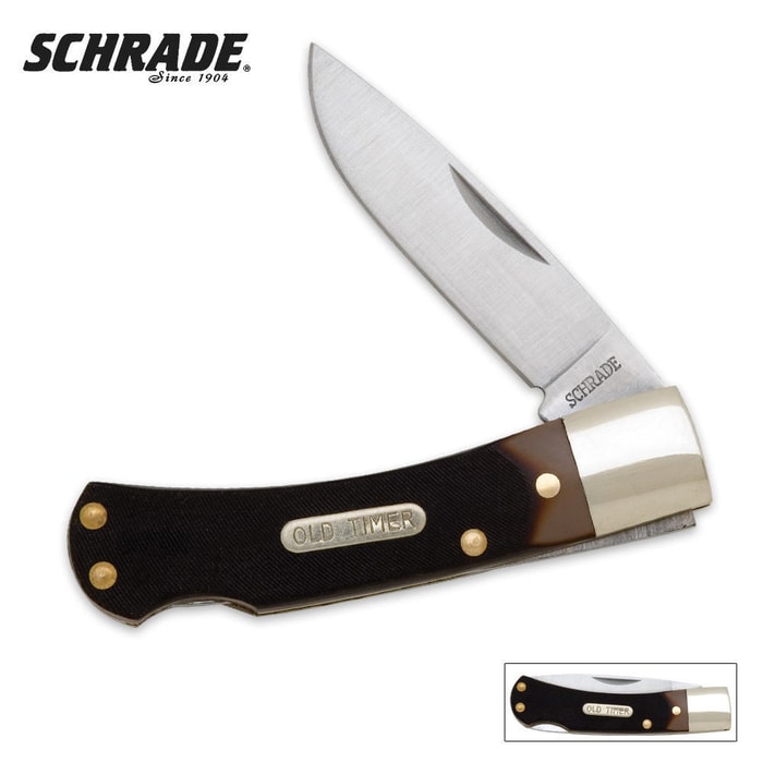 Schrade Bearhead Pocket Knife