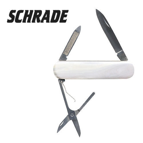 Schrade Gents Pearl Money Clip Folding Knife