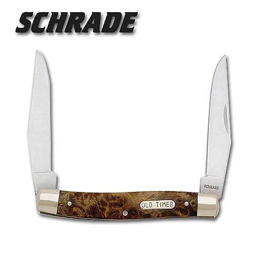 Schrade Muskrat Desert Iron Wood Folding Knife
