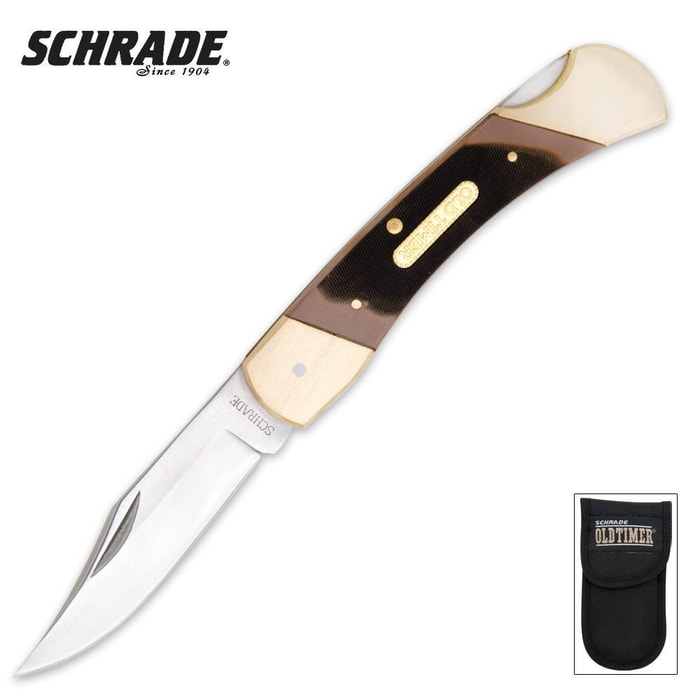 Schrade Cave Bear Pocket Knife