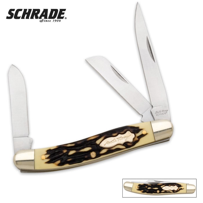 Schrade Premium Stockman Pocket Knife