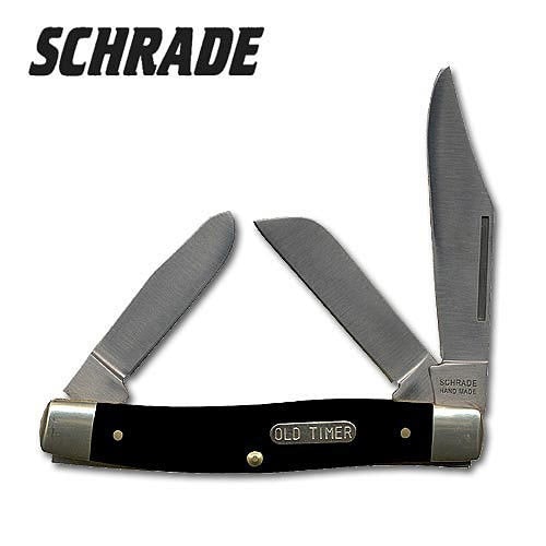 Schrade Senior Buffalo Horn Folding Knife