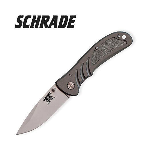 Schrade Bead Blasted X-Timer Folding Knife