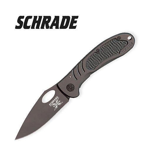Schrade Anodized Aluminum X-Timer Folding Knife
