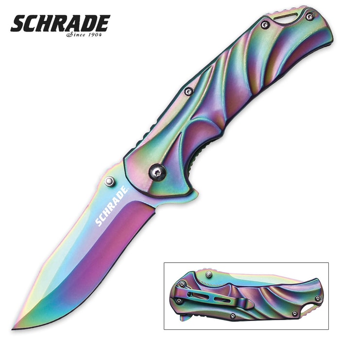 Schrade Warp Speed Titanium Pocket Knife