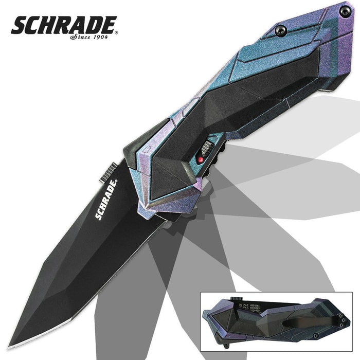 Schrade MAGIC Assisted Open Liner Lock Chameleon Pocket Knife