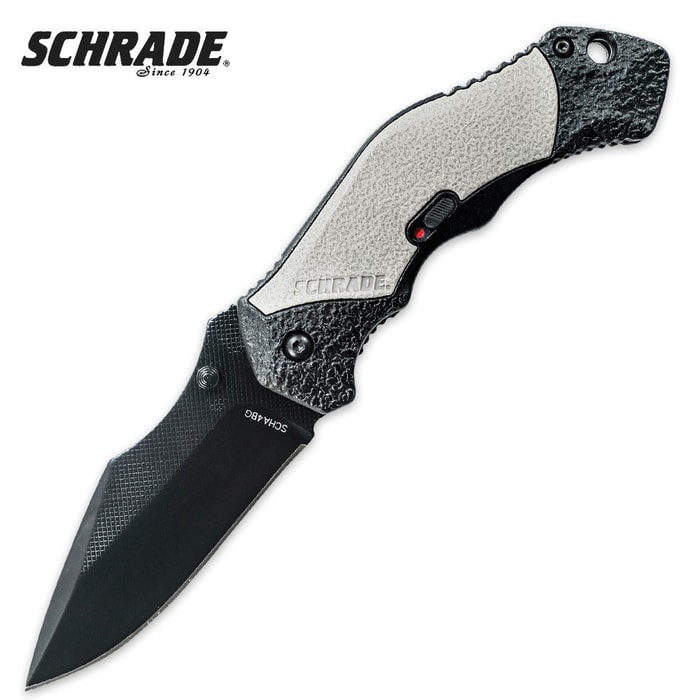Schrade Assisted Opening Pocket Knife Grey