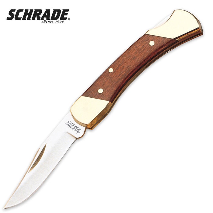 Schrade Uncle Henry Brown Bear Folding Knife