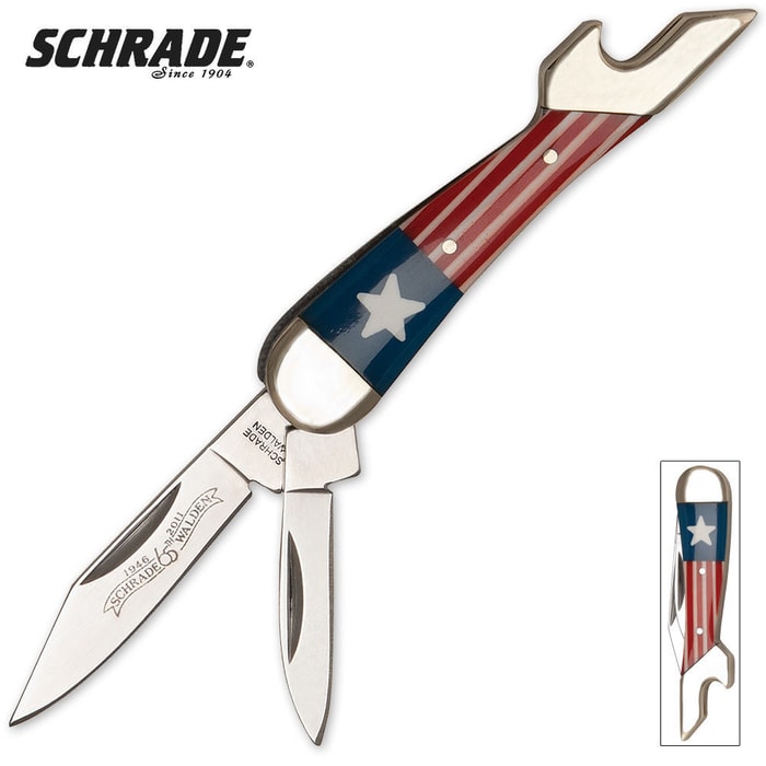 Schrade Walden 65th Anniversary Folding Knife
