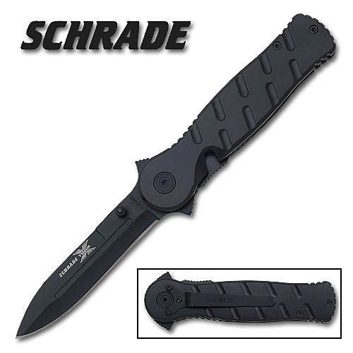 Schrade Drop Point Folding Knife